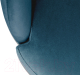 Миниатюра изображения товара Стул Sheffilton SHT-ST39/S167 (тихий океан/хром лак микровелюр/металл)