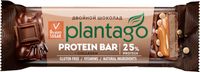 Набор протеиновых батончиков Plantago Crunch 25% (12x40г, двойной шоколад) - 