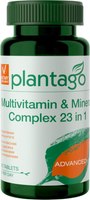 Витаминно-минеральный комплекс Plantago Multivitamin & Mineral Complex 23in1 (60шт) - 