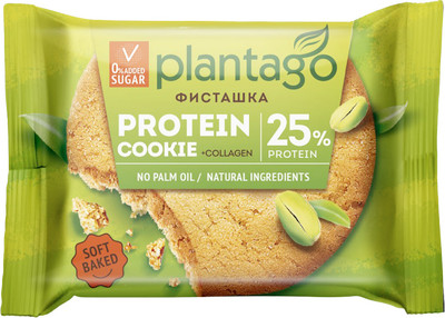 

Набор протеинового печенья, Protein Cookie 25% Фисташка
