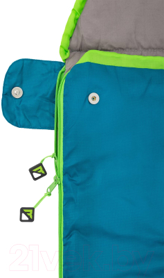 Спальный мешок Berger Hiking Trace +20 BHT24SB-01 (бирюзовый)