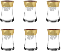 Набор стаканов для горячих напитков Promsiz ERAN424-361/S/Z/6/I (монстера) - 