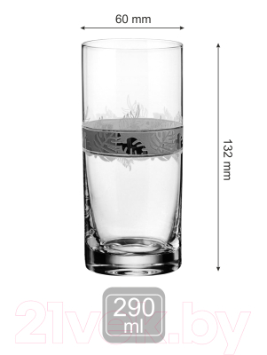 Набор стаканов Promsiz SE545-402/S/Z/6/I (ирбис)