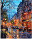 Миниатюра изображения товара Картина по номерам Lori Вечерняя улица / Кпн-364