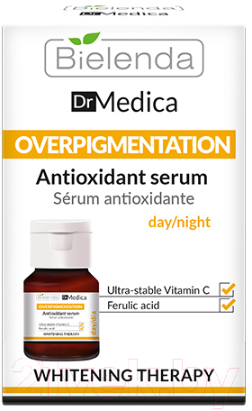 Сыворотка для лица Bielenda DR Medica Overpigmentation Антиоксидантная (30мл) — фото 2