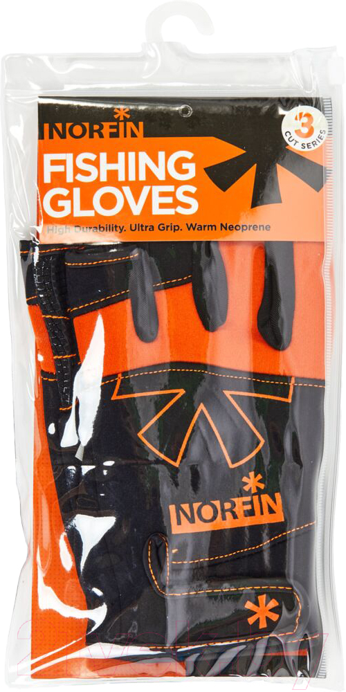 Перчатки для охоты и рыбалки Norfin Grip 3 Cut Gloves 03 / 703073-03L