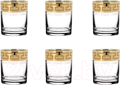 Набор стаканов Promsiz EAV03-405/S/Z/6/I (греческий узор)