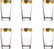 Набор стаканов Promsiz TAV91-1341/S/Z/6/I (версаль голд) - 