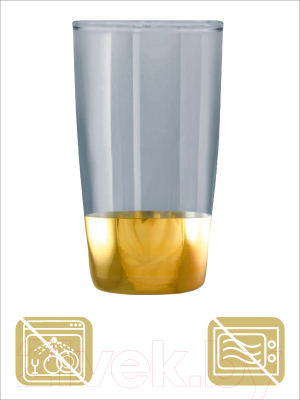 Набор стаканов Promsiz EHAV147-1341/S/Z/6/I (аметист поло)