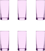 Набор стаканов Promsiz (O)V/F-402/S/Z/6/I (глянцевая радуга фиолетовый) - 