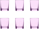 Набор стаканов Promsiz (O)V/F-405/S/Z/6/I (глянцевая радуга фиолетовый) - 