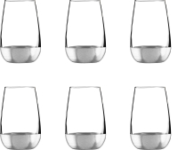 Набор стаканов Promsiz ED(Z)BV147-2069/S/Z/6/I (поло серебро) - 
