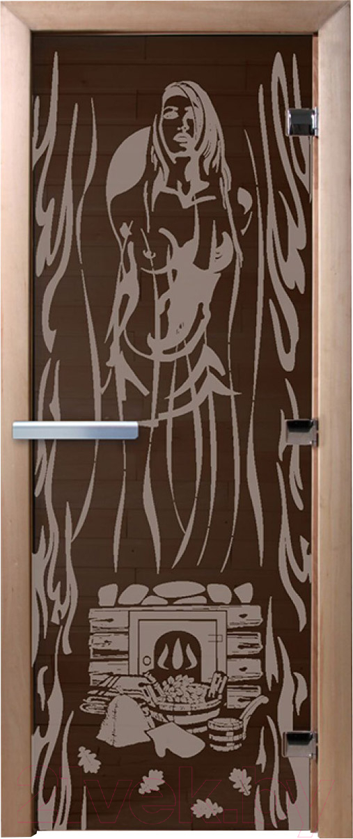 Стеклянная дверь для бани/сауны Doorwood Горячий пар 70x190 / DW03492