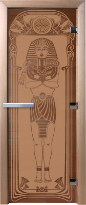 Стеклянная дверь для бани/сауны Doorwood Египет 70x190 / DW01308