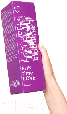 Настольная игра Eromantica Падающая башня Fun Time Love 215401