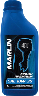 Моторное масло Marlin Премиум 4Т SAE 10W30 (1л)