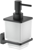Дозатор для жидкого мыла Aquatek Либра AQ4305MB (черный матовый) - 