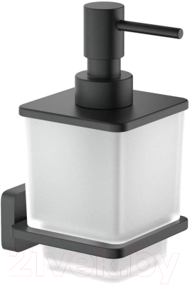 Дозатор для жидкого мыла Aquatek Либра AQ4305MB (черный матовый)