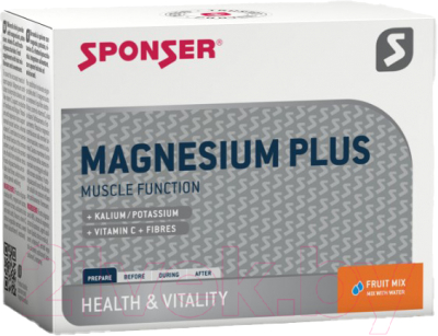 Витаминно-минеральный комплекс Sponser Magnesium Plus / 80880 (20x6.5г)