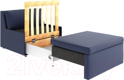 Кресло-кровать Mio Tesoro Тилаус ACH (Malmo 79 Blue)