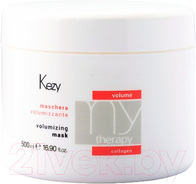 Маска для волос Kezy Volumizing Для придания объема с морским коллагеном