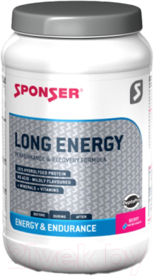 Изотоник Sponser Long Energy 10% Protein / SLE12B (1200г, ягодный)