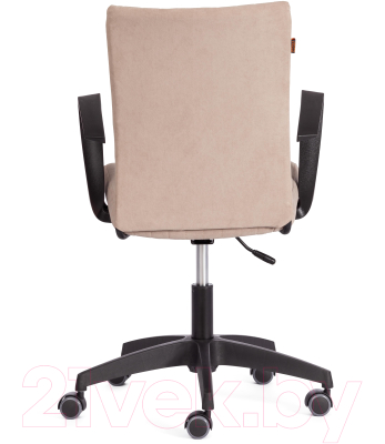 Кресло офисное Tetchair Spark Флок (бежевый)