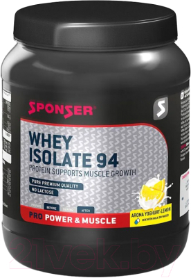 Протеин Sponser Whey Isolate 94 / 80716 (425г, йогурт-лимон)