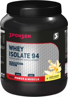 Протеин Sponser Whey Isolate 94 / 80718 (850г, банан)