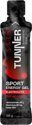 Энергетический напиток Tunner Energy Gel Electrolyte / TU982352 (5x30г)