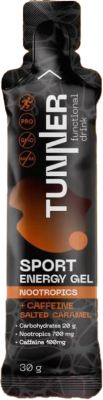 Энергетический напиток Tunner Energy Gel Nootropic + Caffeine / TU982350 (5x30г)