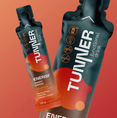 Энергетический напиток Tunner Smart Energy / TU982356 (5x30г)
