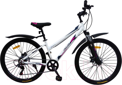 Велосипед DeltA Crystal 27.5 2708 (15, белый)