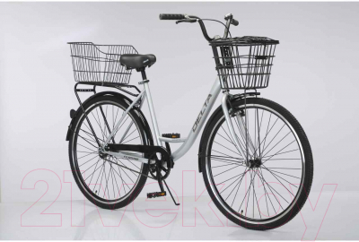 Велосипед DeltA Classic 28 2804 (20, серебристый)