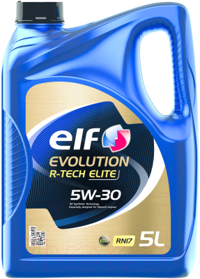 Моторное масло Elf Evolution R-Tech Elite 5W30 / 217610 (5л)