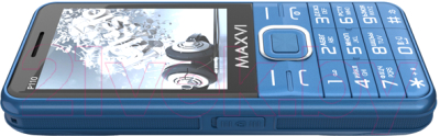 Мобильный телефон Maxvi P110 (маренго)
