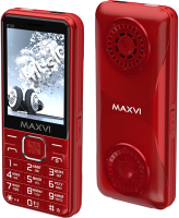 Мобильный телефон Maxvi P110 (красный) - 