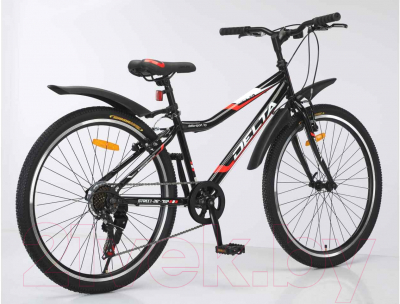 Велосипед DeltA Street 26 2601 (14, черный)