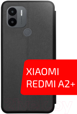 Чехол-книжка Volare Rosso Needson Prime для Redmi A2+ (черный)