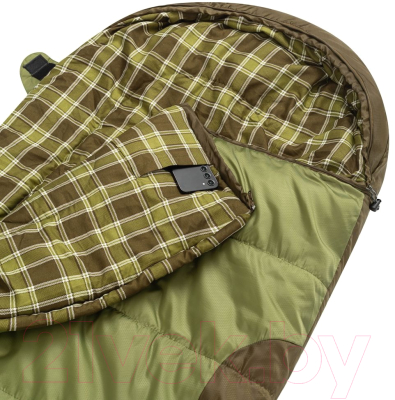 Спальный мешок RSP Outdoor Chill 400 / SB-СH-2Х200-GNBR-R (зеленый/коричневый)