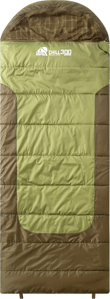 Спальный мешок RSP Outdoor Chill 300 / SB-СH-2Х150-GNBR-L (зеленый/коричневый)