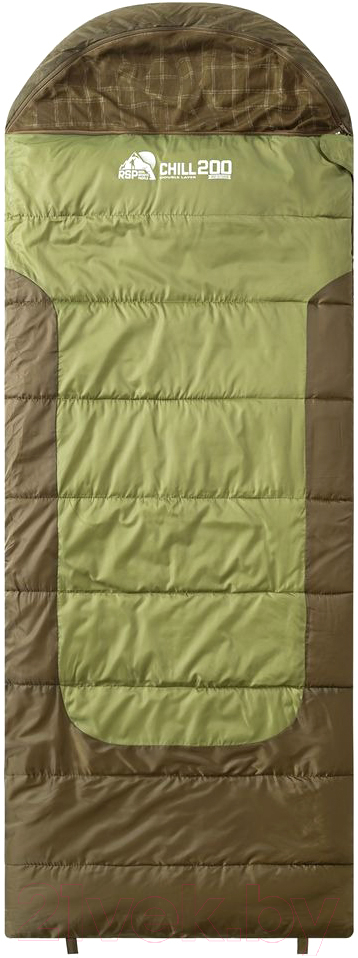 Спальный мешок RSP Outdoor Chill 200 / SB-СH-2Х100-GNBR-L (зеленый/коричневый)