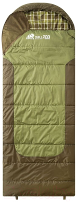Спальный мешок RSP Outdoor Chill 200 / SB-СH-2Х100-GNBR-L (зеленый/коричневый)
