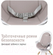 Миниатюра изображения товара Стульчик для кормления Nuovita Gourmet G2 (темно-серый)