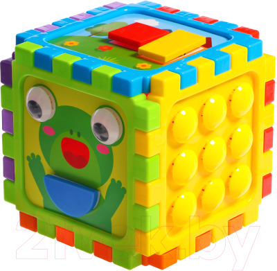 Развивающий игровой набор Zabiaka IQ Кубик с мозаикой / 9908684
