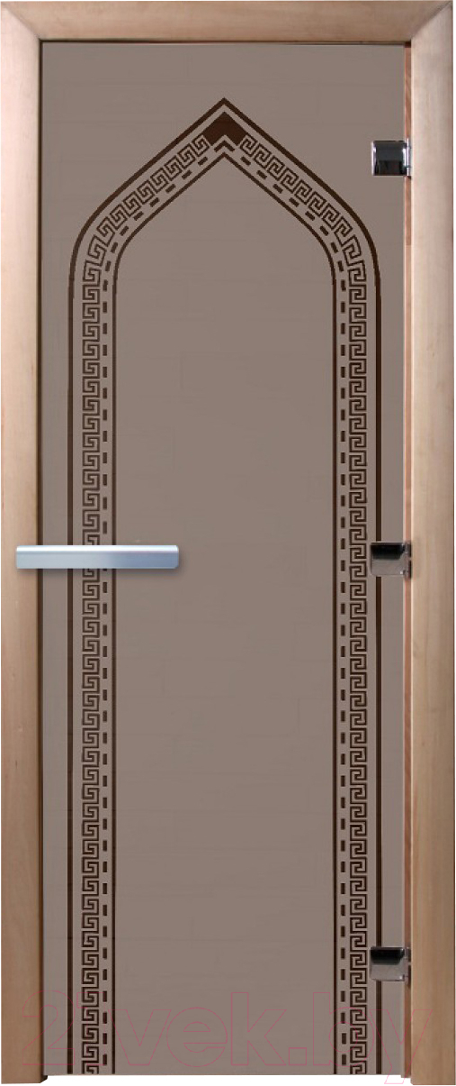 Стеклянная дверь для бани/сауны Doorwood Арка 70x190 / DW02831