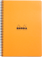 Блокнот Rhodia 193108C (80л, оранжевый) - 