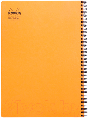 Блокнот Rhodia 193108C (80л, оранжевый)