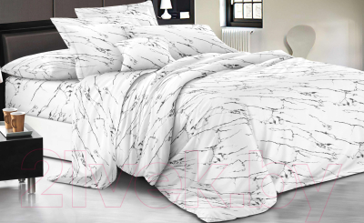 Комплект постельного белья Бояртекс №6706-1 Евро-стандарт (креп-жатка)