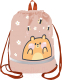 Мешок для обуви Lorex Kids. Cookie Bear / LXKSBBG-CB (бежевый) - 